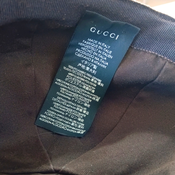 Gucci Baseball Cap Original GG Canvas Sz XL UNISEX - Picture 13 of 17